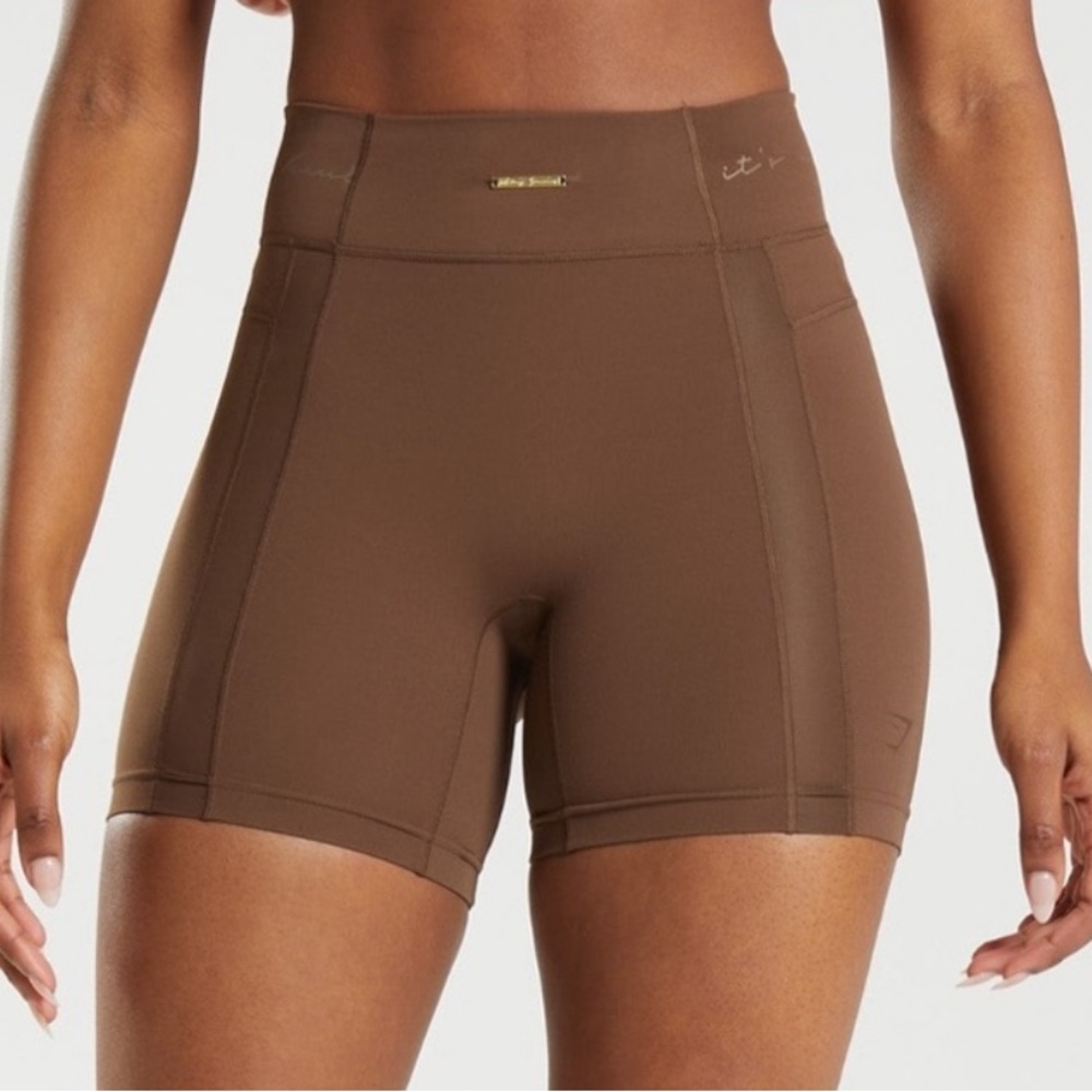 Gymshark Whitney Simmons Mesh Short Brown